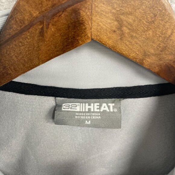 NWOT 32 Degrees Heat Men's M Light Gray Full-Zip Mens Jacket - Picture 6 of 8